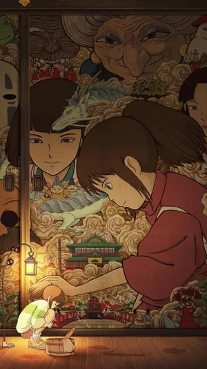 Unlock The Magical World Of Haku In Spirited Away Wallpaper