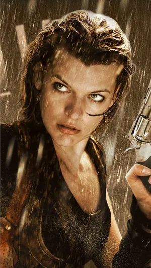Unlock The Power Of The Undead With Resident Evil On Your Iphone Wallpaper