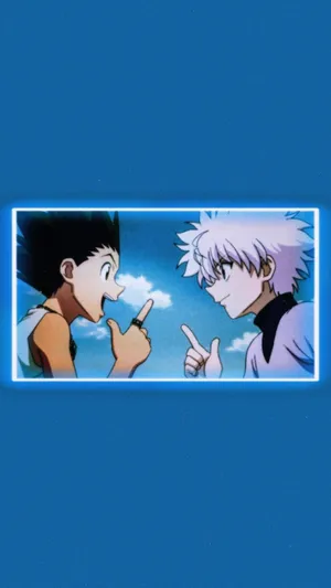 Unlock The Secrets Of The Universe With Gon And Killua Wallpaper