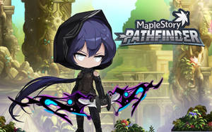 Unlock Your Potential In Maplestory 2, The Thrilling Adventure Mmorpg. Wallpaper