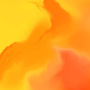 Unlock Your Productivity With An Orange Desktop. Wallpaper