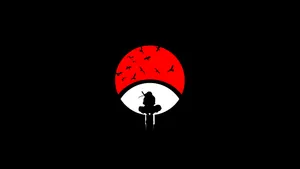 Unlock Your Spiritual Power With The Minimalist Sharingan Wallpaper