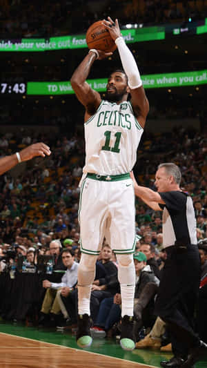 Unlock Your Style With Kyrie Iphone Wallpaper