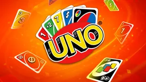 Uno Card Orange Poster Wallpaper