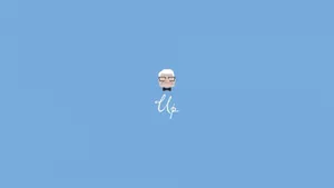 Up Carl Minimalist Art Wallpaper