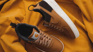 Up Your Street-style Game With A Passion For Sneakers. Wallpaper