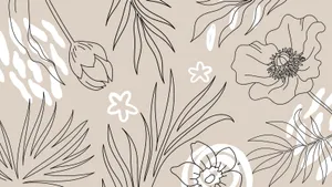 Upgrade Your Desktop With Colorful Florals Wallpaper