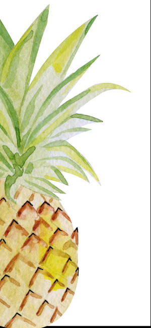 Upgrade Your Phone With This Stylish Pineapple Adorned Iphone. Wallpaper