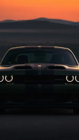 Upgrade Your Technology With A Hellcat Iphone Wallpaper