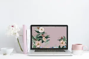 Upgrade Your Workstation With Floral Computer Wallpaper