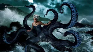 Ursula Octopus Wallpaper