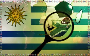Uruguay National Flag Wallpaper
