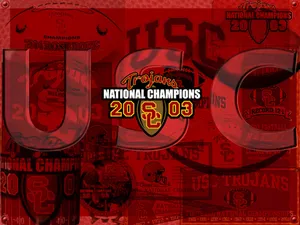 Usc Football Trojans National Champions Wallpaper