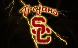 Usc Trojans Jersey Logo Lightning Wallpaper