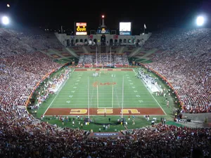 Usc Trojans Los Angeles Memorial Coliseum Wallpaper