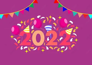 Ushering In The New Year 2022 With Sparkling Fireworks Wallpaper