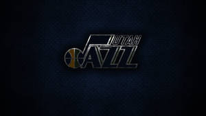 Utah Jazz On Metal Floor Wallpaper