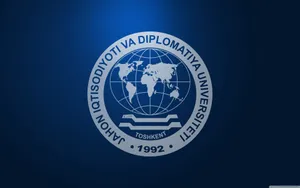 Uzbekistan Tashkent University Logo Wallpaper
