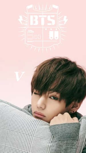 V Bts Phone Is Charming Wallpaper