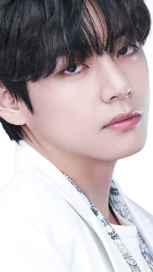 V Bts Phone Simple Wallpaper