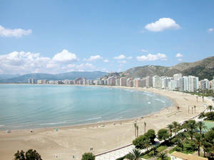 Valencia Cullera City Wallpaper