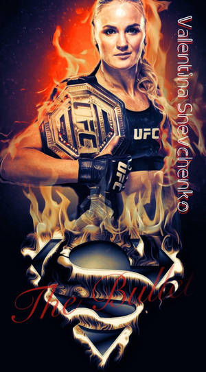 Valentina Shevchenko Bullet Ufc Art Wallpaper