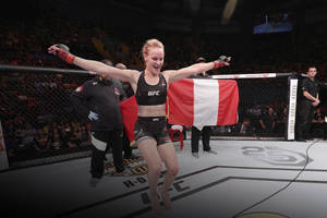 Valentina Shevchenko Ufc Belem Champion Wallpaper