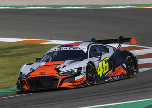 Valentino Rossi Audi R8 Lms Gt3 Motorsport Wallpaper