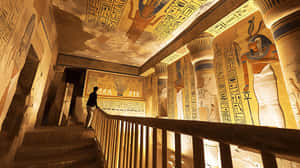 Valleyofthe Kings Tomb Interior Wallpaper
