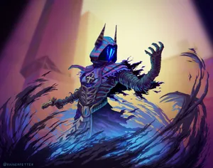 Valorant 4k Omen Purple Wallpaper