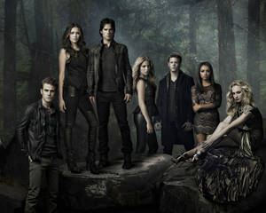 Vampire Diaries Dark Forest Wallpaper