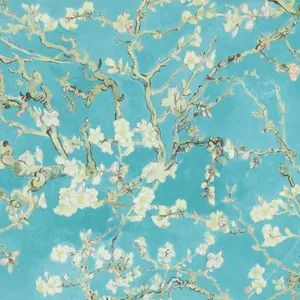 Van Gogh’s Almond Blossoms Painting Wallpaper
