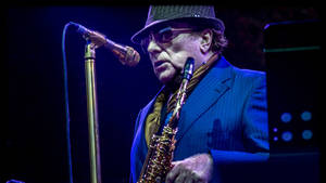 Van Morrison Iconic Musician Wallpaper