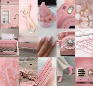 Vanilla Pink Chanel Aesthetic Wallpaper