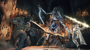 Vanquish The Dancer Of The Boreal Valley In Dark Souls 3 Wallpaper