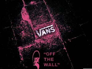 Vans Off The Wall Pink Wallpaper