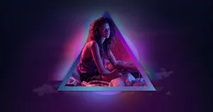 Vaporwave Euphoria Hbo Wallpaper