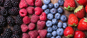 Variety Of Berries Raspberries Wallpaper