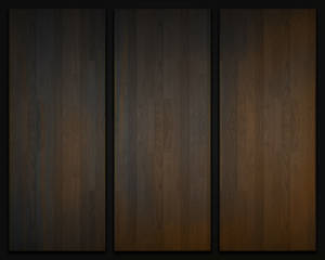 Varnished Hd Wood Panels Wallpaper