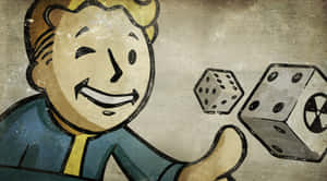 Vault Boy Dice Wallpaper