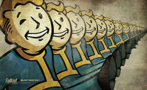 Vault Boy In Fallout: New Vegas Wallpaper