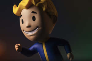 Vault Boy: The Cheerful Mascot From Fallout Wallpaper