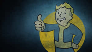 Vault Boy Thumbs Up Wallpaper