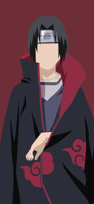 Vector Itachi Phone Black Kimono Wallpaper