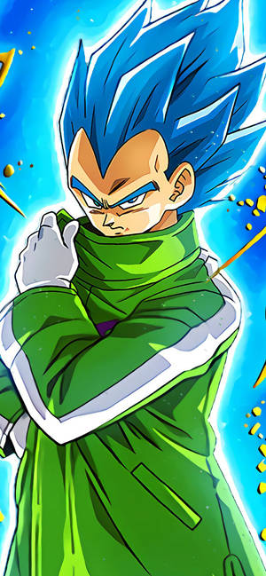 Vegeta Gears Up For Battle In Dragon Ball Super Broly Wallpaper