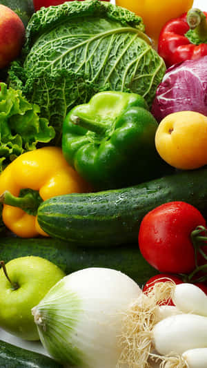 Vegetables Phone Free Hd Wallpaper