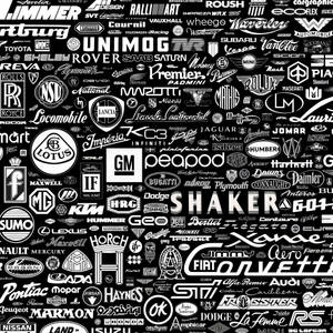 Vehicles Brand In Black And White Wallpaper