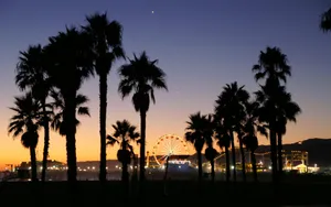 Venice Beach Santa Monica Pier Wallpaper