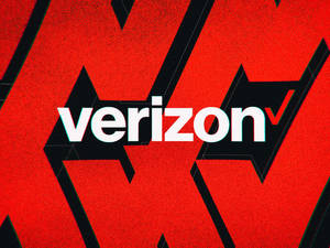 Verizon Stylish Red Wallpaper