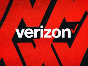 Verizon Stylish Red Wallpaper